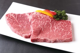 贅沢赤身ステーキ(もも)200g×2枚　最高級A5ランク佐賀牛