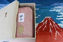 2023年産スーパー「神の力」白米5㎏赤富士風呂敷包み