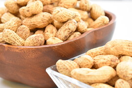 【超限定】受注生産!農薬不使用・無添加こだわりの煎り落花生「千葉半立ち」〈1パック150g〉手軽に高品質なおつまみを!!