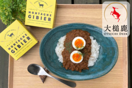 華やかにスパイス薫る【大槌鹿のキーマカレー缶】180g入１缶