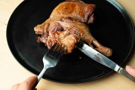 志筑鴨の骨付きコンフィ　500gパック