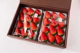 【ギフトボックス】◇超特大◇農皇いちご 静岡限定品種　きらぴ香　900g以上