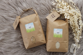 おかず不要の旨味💧新潟の天陽・天水・谷風が注ぐ棚田「とちおてらす」のお米(1升×2セット)🌾コシヒカリ🌾精米🍚農薬肥料不使用☀️天陽干し✨