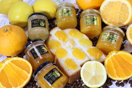 【母の日ギフト】瀬戸内柑橘ジャム・マーマレード4本セット（100gx4本）