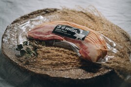 【3mm薄切り】乾塩ベーコン スライス 200g