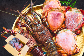 【食べ比べ】宮崎産 冷凍伊勢エビ×アサヒガニセット｜合計３kgセット