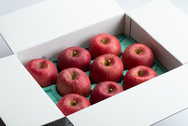 りんご  シナノスイート 大野農園スタッフ投票1位の品種 10～7個程度（3㎏程度）