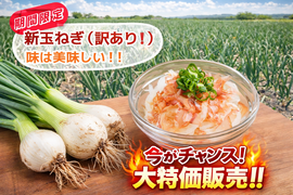 【コスパ重視】淡路島産新玉ねぎ　訳あり品〜毎日の料理の強い味方〜　5kg（サイズ混合）