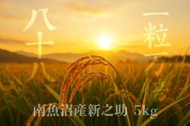 【ゲン担ぎ福袋】南魚沼塩沢産（新之助5ｋｇ）