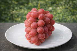 赤いシャインマスカット『希少品種』KOSHUスカーレット1㎏セット（500～600g×2房程度）