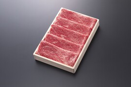 【贈答用木箱入り】松阪牛の赤身を味わうなら！松阪牛すき焼き（肩・モモ）400ｇ