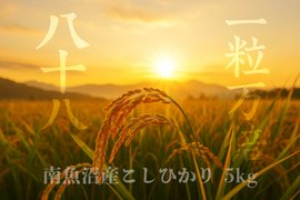 【ゲン担ぎ福袋】南魚沼産こしひかり5ｋｇ