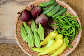 多品目栽培農家のユニーク旬野菜つめあわせ6種セット