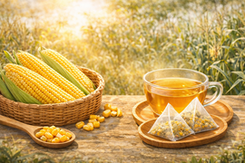 スイートコーン茶 コーン茶より甘い 7g×10包（10L分）国産 無添加  甘いとうもろこし茶 砂糖不使用 デカフェ 水出し ノンカフェイン メール便