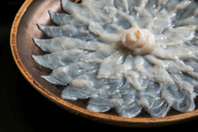 とらふぐのてっさ(大皿)/1皿