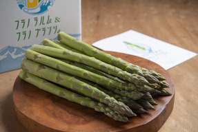 【春の至福】口の中で甘さが弾ける！極太2Lサイズ　アスパラ800g｜北海道上富良野産・雪解けの恵み✨通販サイト年間4500件以上販売👑✨フラノラルム【春芽】