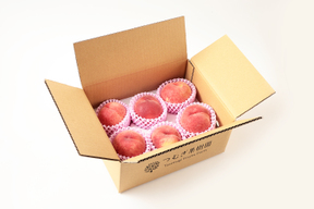【朝どれ】（訳あり商品）糖度13度以上！　1.5～2.0kg（4-8玉）全国桃グランプリ2024「やわらかい桃部門」金賞受賞🏆
