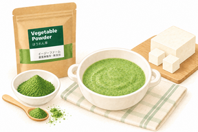 【離乳食におすすめ】豆腐と混ぜるだけ！ほうれん草＆豆腐