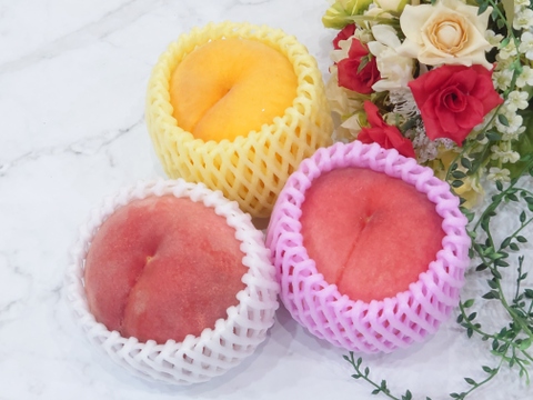 【食べ比べ】桃のおまかせ詰め合わせ約3.3kg【贈答用】