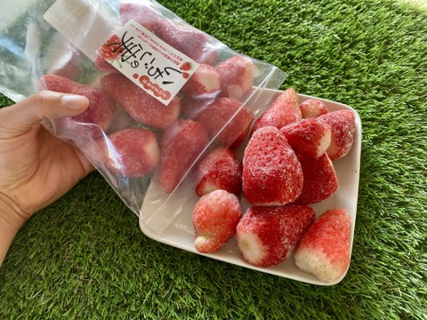 お買い得！訳あり冷凍あきひめ1㎏(500g×2袋）🍓本州の方限定
