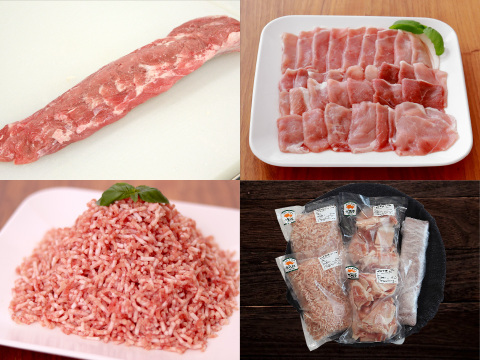 【2025福袋】元気豚の精肉を3種5点厳選！「毎日のお料理に！精肉福袋」