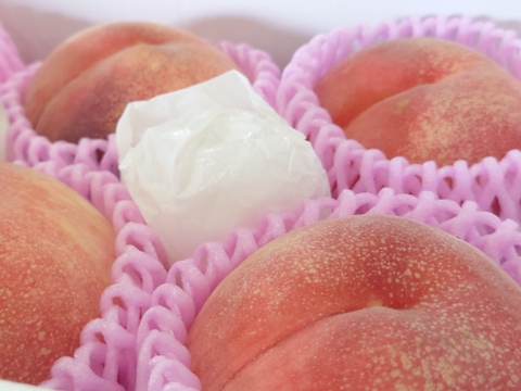 大きくて甘い桃！「なつっこ」【白斑品】 2L玉以上！約1.8kg【夏ギフト】【クール便】