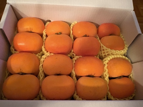 まるせい果樹園の柿　刀根早生　訳あり　2.5キロ　（8～16個）自家用　家庭用 kt1