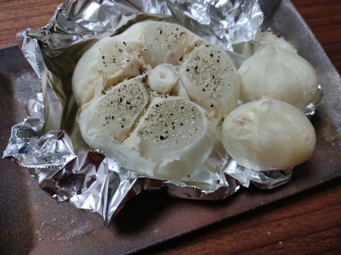 ハウス栽培で先取り！青森県産生にんにく１Kg