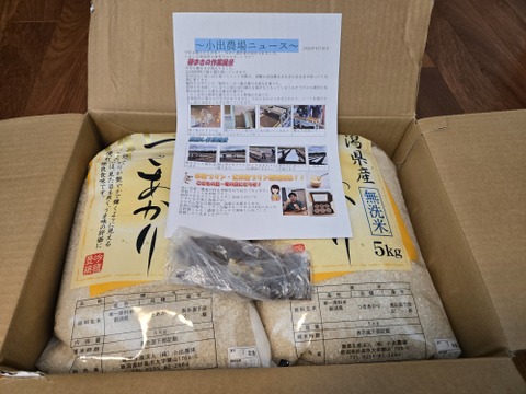 お米グランプリ2025 4部門受賞🏆」新潟県産 つきあかり 10キロ 無洗米