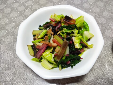 ✨農薬・化成肥料不使用の珍しい野菜スイスチャード300g+フダンソウ300g+水菜250g✨