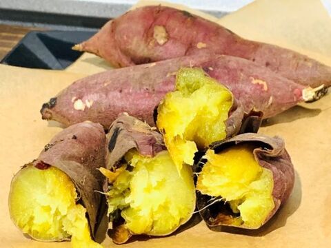 【おまけ焼芋付！】茨城県産べにはるか２Sサイズ２kg・ねっとり焼き芋用　洗い済さつまいも