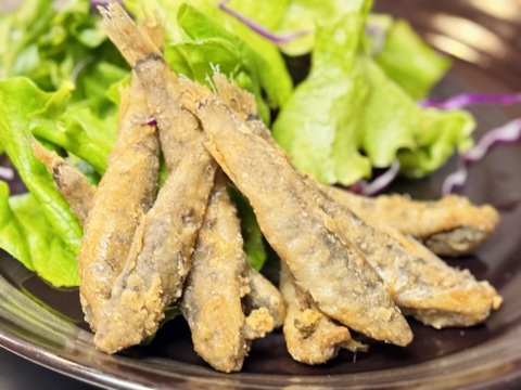 匠のボッチ揚げ500g（メヒカリ唐揚げ）