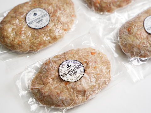 肉汁があふれる！10％の希少厳選豚「だいじょ豚」手造りハンバーグ４個