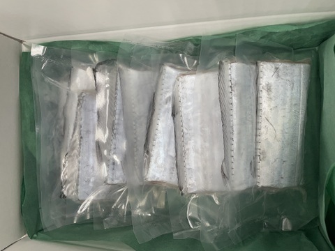 釣りたてピカピカ✨太刀魚　冷凍真空パック　8枚セット