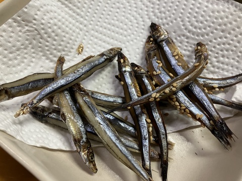 きんなご一夜干しセット（塩、みりん）