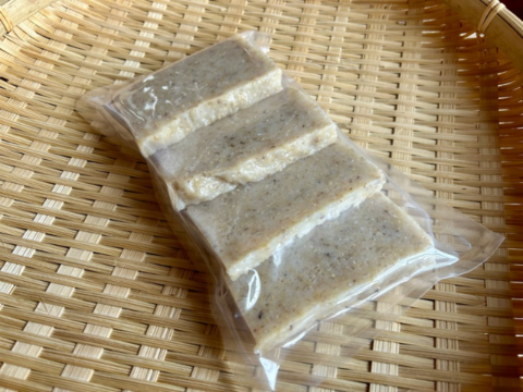 奥出雲産自然栽培玄米餅(220g前後×2袋)