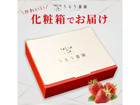 【お歳暮ギフトに】特選あまおう 400ｇ【冬ギフト】