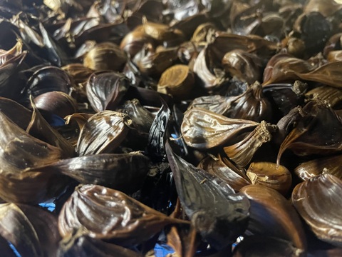 農薬・化学肥料栽培中不使用！黒にんにく（300g）