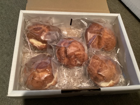 初見参⚡【冷凍】やよいひめのシュークリーム（群馬いちご）5個