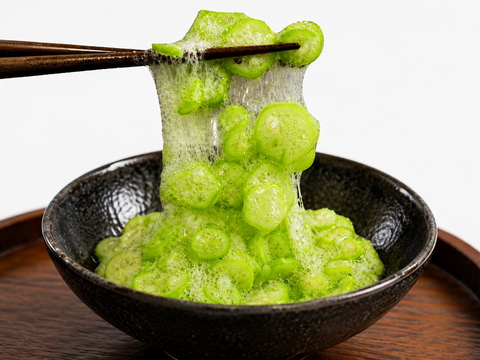 【冷蔵便】柔らか・激ネバ！生のまま美味しい希少な「白オクラ」1kg