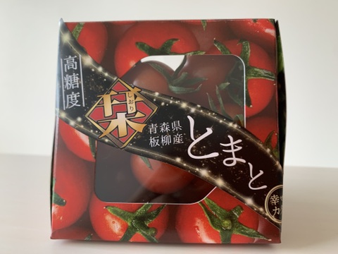 青森県板柳町産高糖度ミニトマト　栞