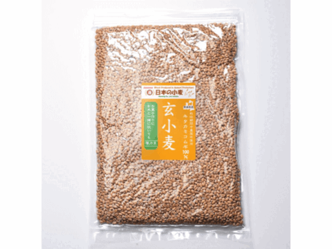 【栽培期間中農薬不散布】玄小麦 10kg 2kg×5 青森県産単一品100％使用 日本の小麦 「キタカミコムギ」