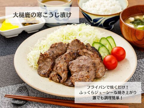 【冬ギフト】鹿肉初心者におすすめ！味付鹿肉食べ比べセット　200g×2p