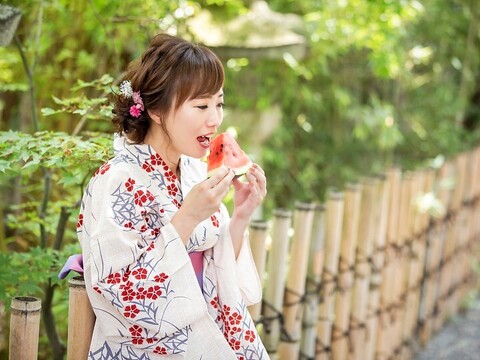 【予約受付】甘～い尾花沢大玉夏すいか(羅王ザ・スウィート) 4Lx1玉  9~10kg 山形県産【夏ギフト】