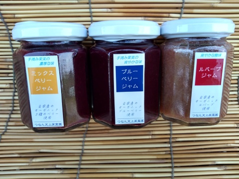 有機原材料のジャム 3個セット