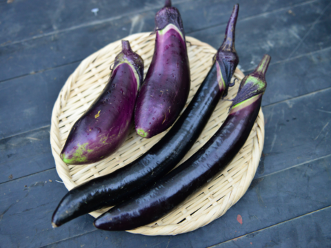 ナス 土曜出荷：出荷先制限】ナス食べ比べセット『えんぴつ茄子&新長崎長