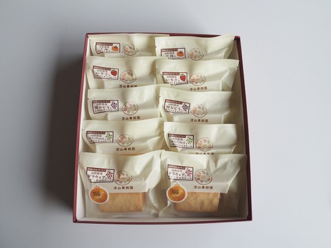 【母の日ギフト】果樹園生まれのバターサンド5種セット10個入り