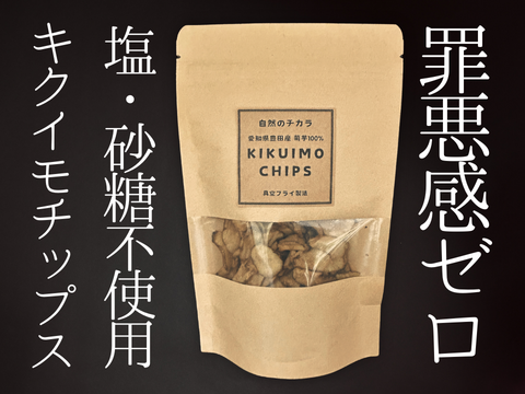 罪悪感ナシ！豊田産100％菊芋使用 『キクイモチップス』50ｇ