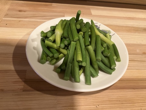 自然栽培のにんにくの芽　2㎏