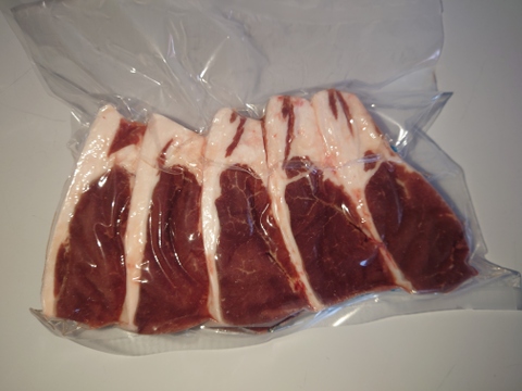 当歳鹿（エゾシカ）サーロイン　ステーキカット500g　１点物